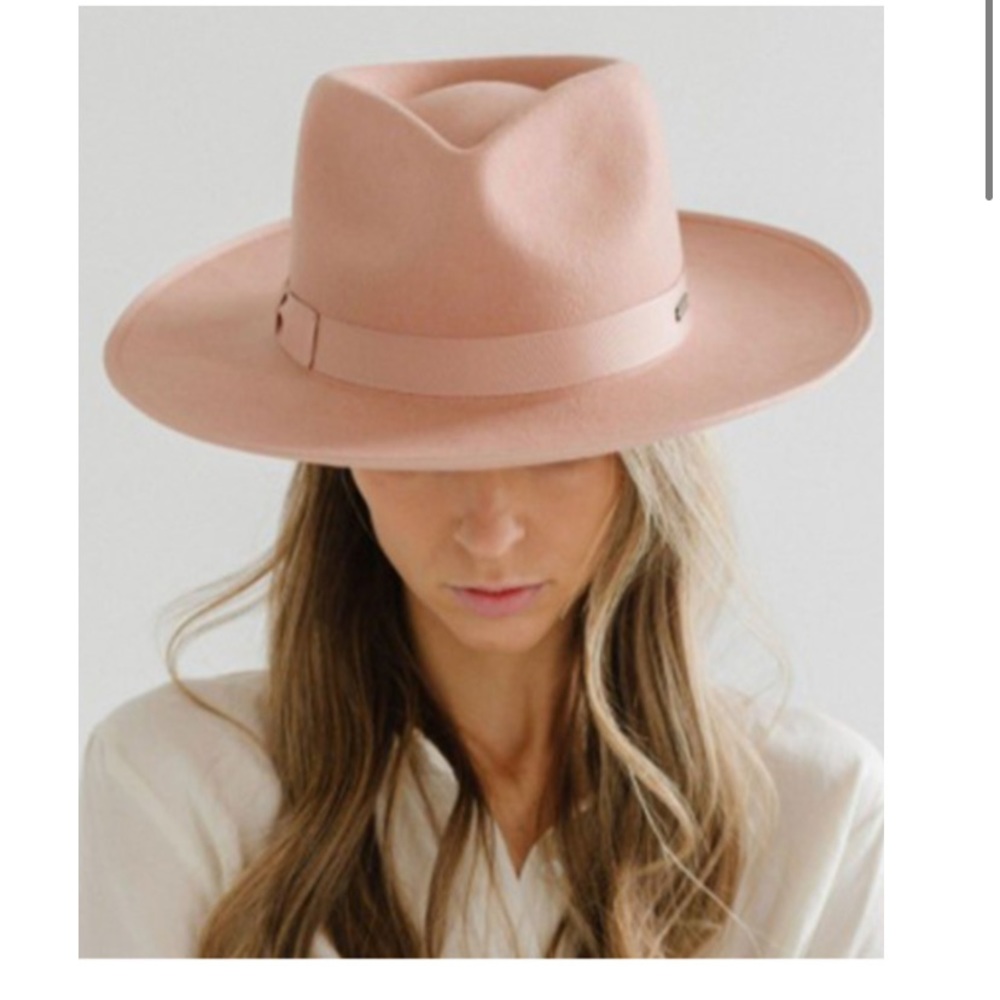 GIGI PIP WOMEN'S MONROE DUSTY PINK HAT